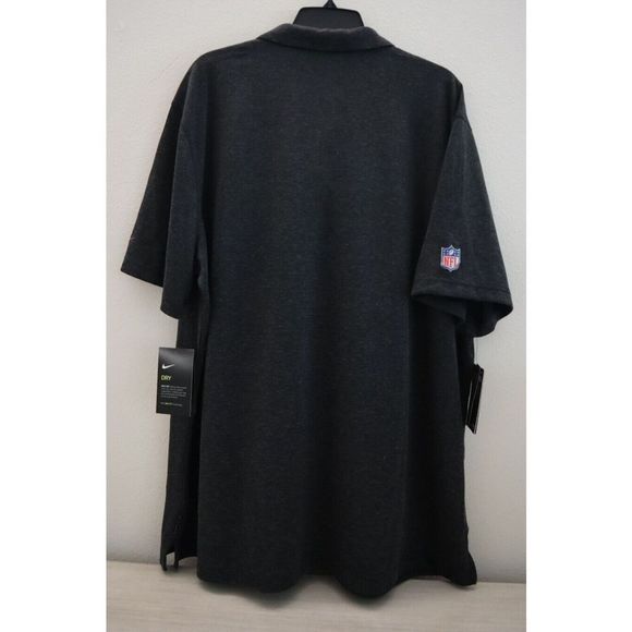 Nike Men's Sz 2XL ATL Falcons NFL On-Field Sideline Early Season Polo Shirt $75 - Picture 2 of 7